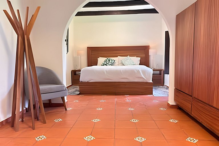 Suite entre árboles y fogata