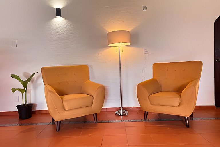 Suite entre árboles y fogata