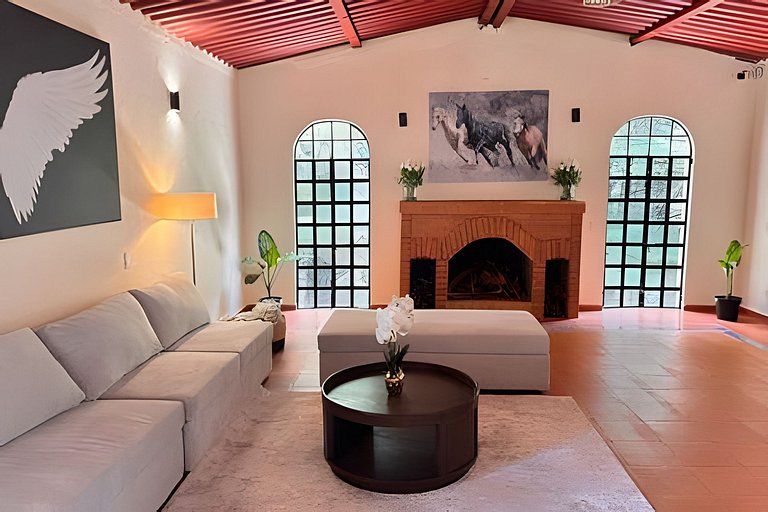 Refugio familiar en el bosque